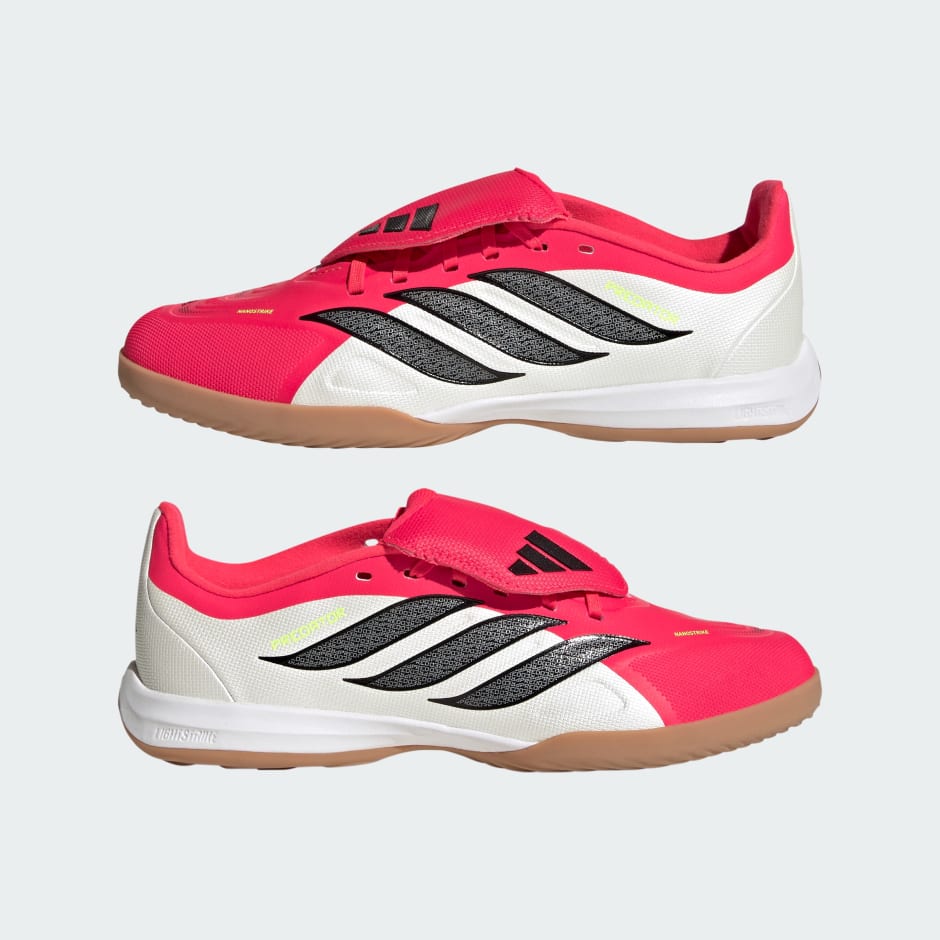 Dječje tenisice za dvoranski nogomet s preklopljenim jezikom Predator League