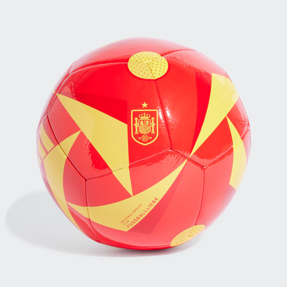 Minge de fotbal Fussballliebe cu detalii specifice naționalei Spaniei