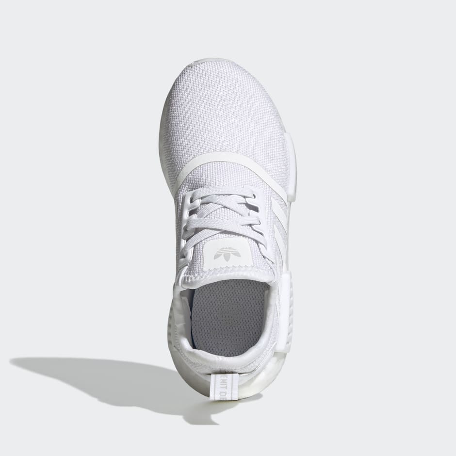 White nmd hot sale boys