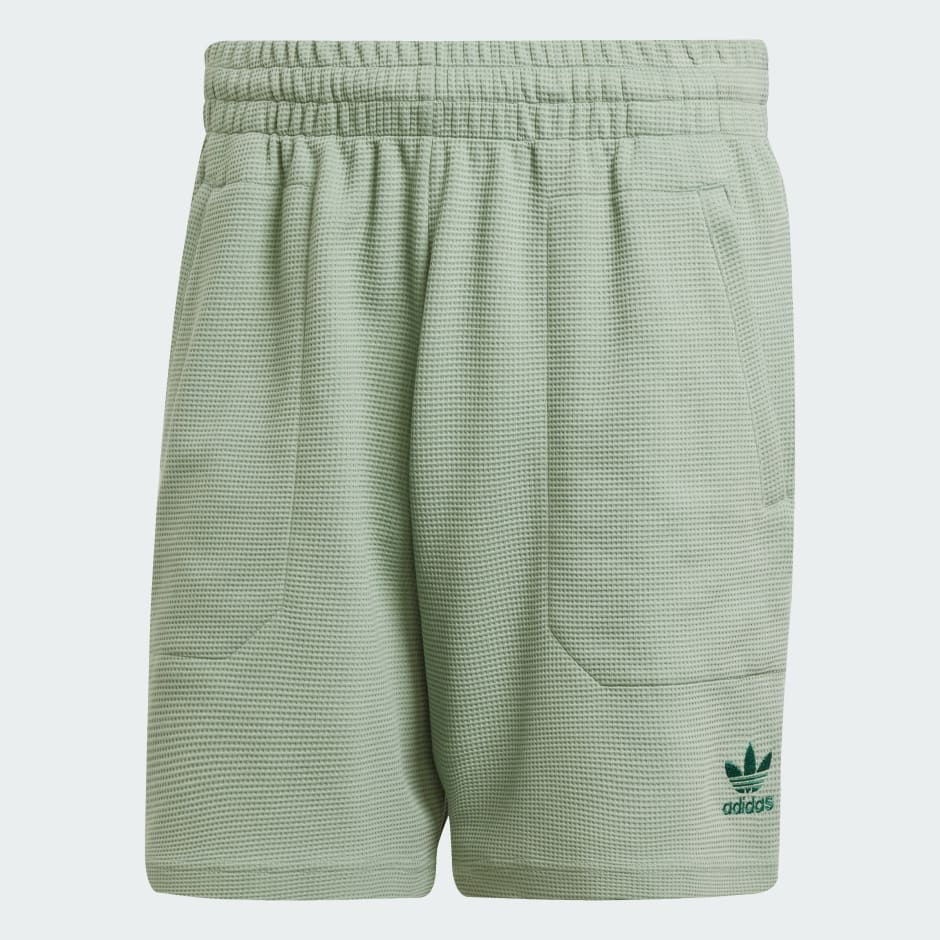 Essentials Trefoil Waffle Shorts