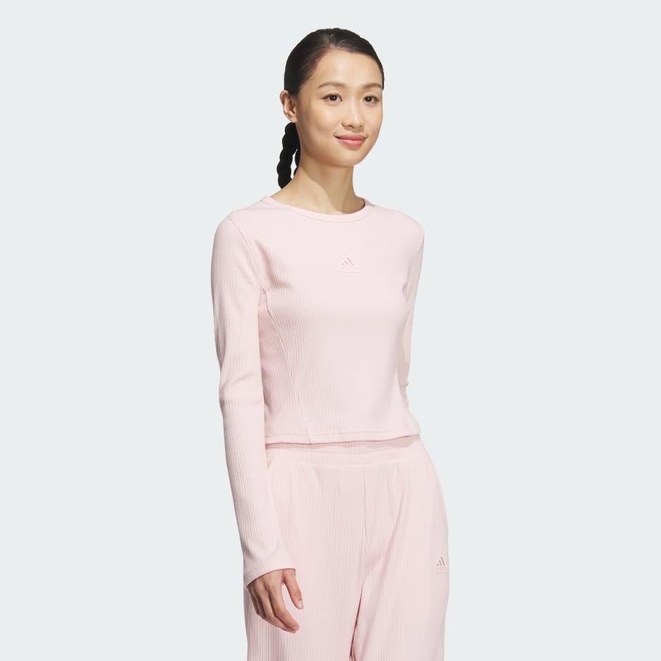 Adidas Lounge Long Sleeve Tee