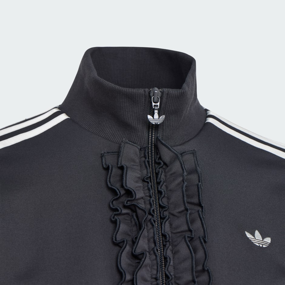 RUFFLE TRACK TOP