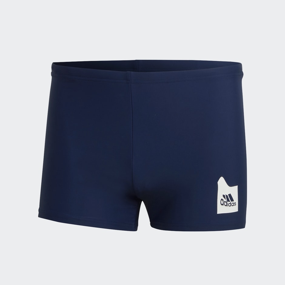 Solid Swim Boxers image number null