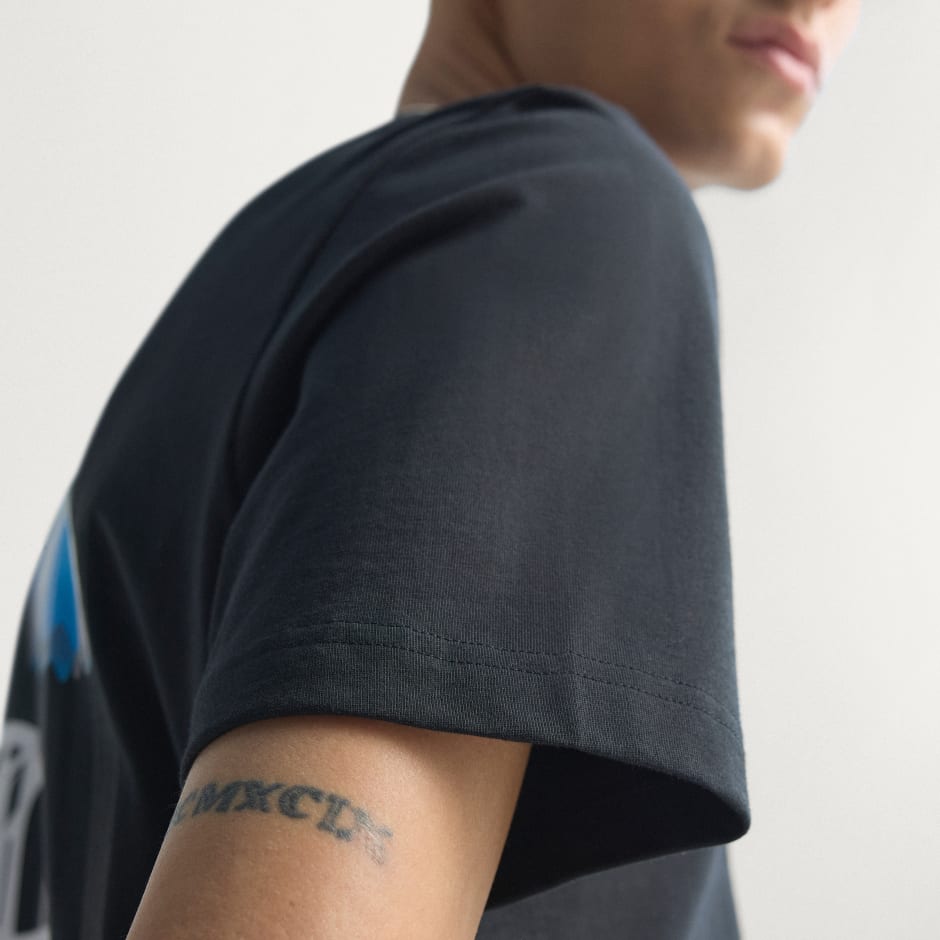 Tricou cu imprimeu grafic Messi Icon