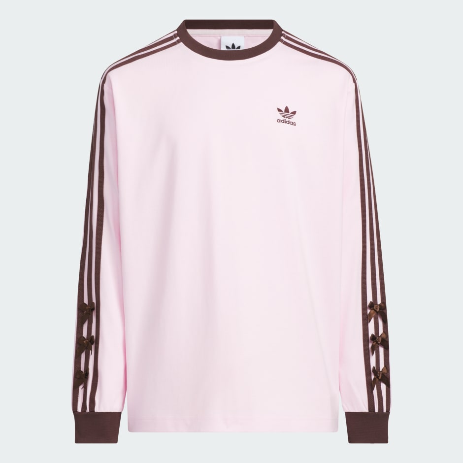 小童女裝蝴蝶結長袖 T 裇