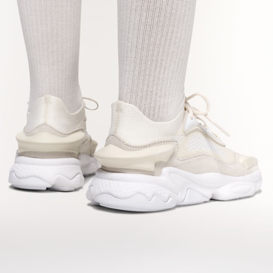adidas IVY PARK Knit OZWEEGO Shoes - White | adidas UAE