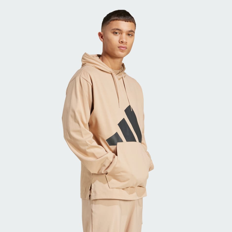 Essentials Big Logo Single Jersey Hoodie