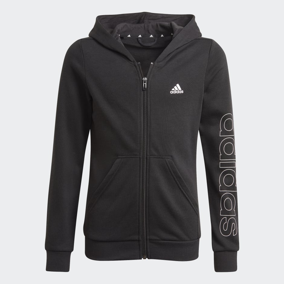 Majica s kapuljačom i patentnim zatvaračem adidas Essentials