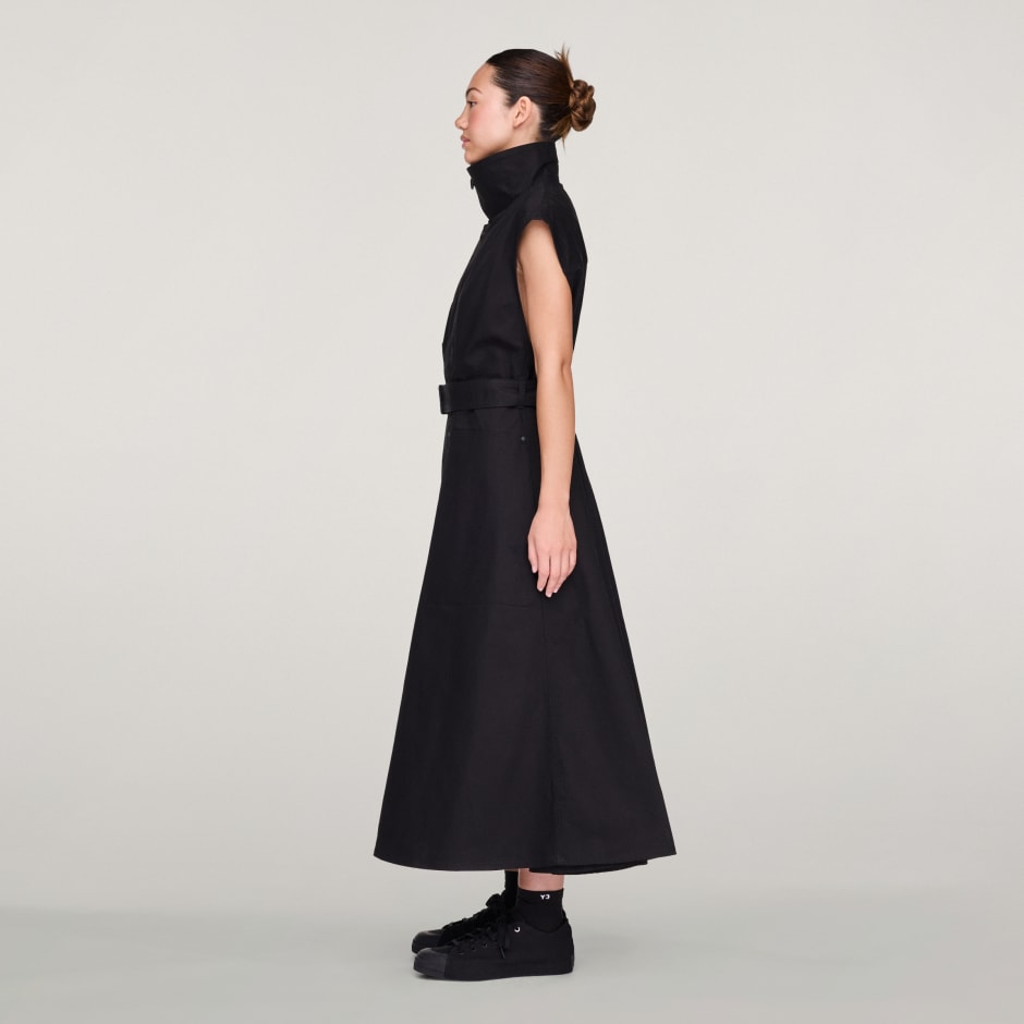 Rochie din twill Y-3 UT