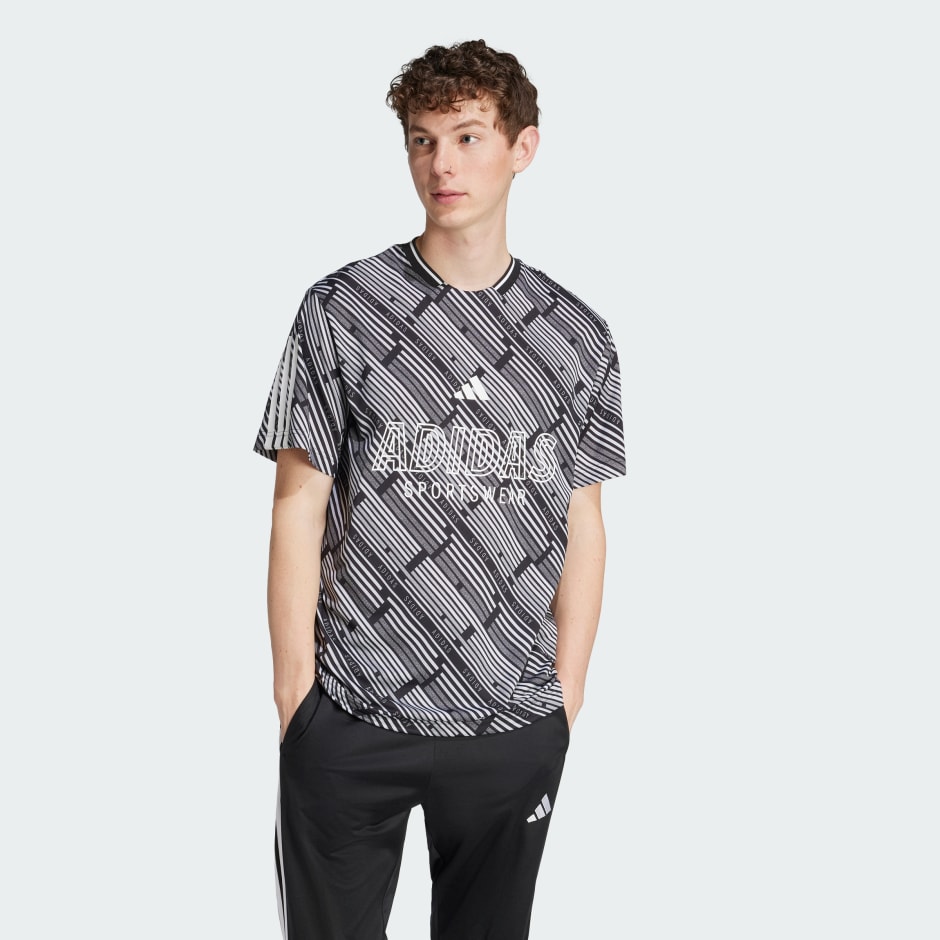 تيشيرت Emerging Harmony Allover Print