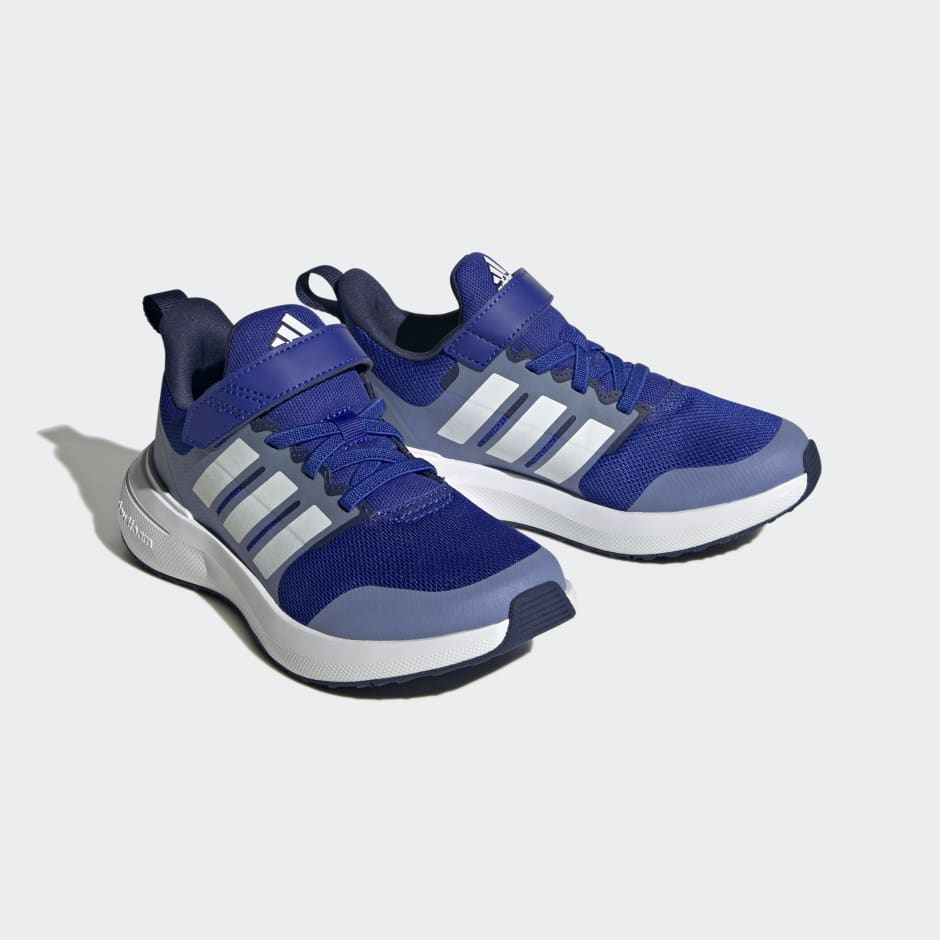 adidas Chaussure ?� lacets ?�lastiques et scratch FortaRun 2.0 Cloudfoam - Bleu | adidas DZ
