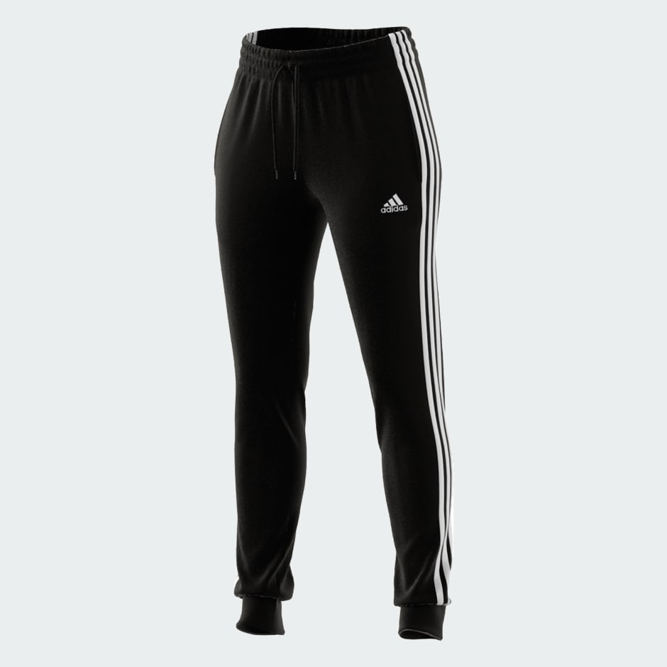Clothing - W 3S FT CF PT - Black | adidas South Africa