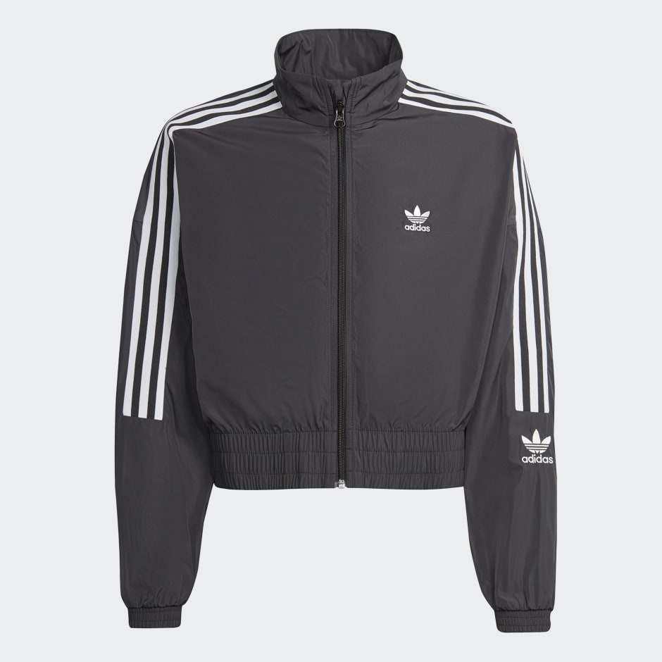 adidas Adicolor Crop Track Jacket Black adidas IL