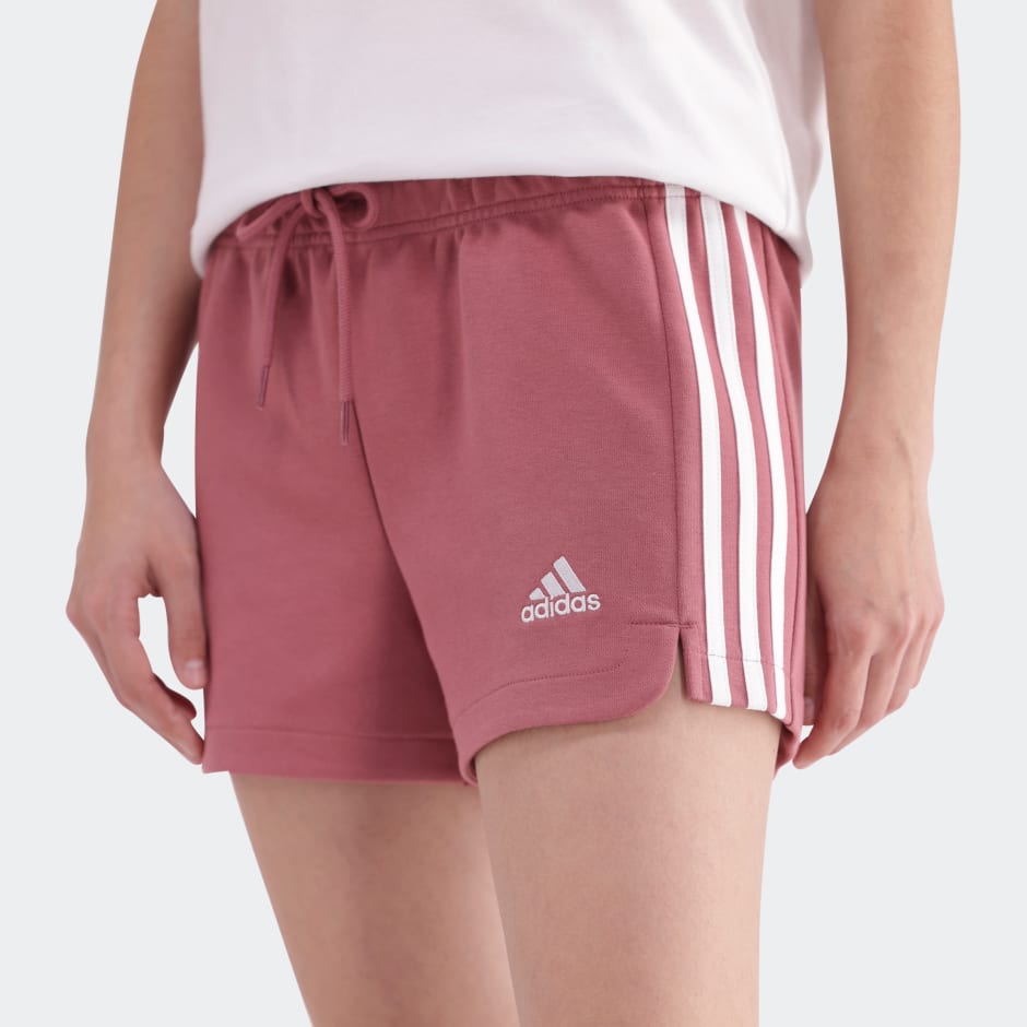 Essentials Slim 3-Stripes Shorts