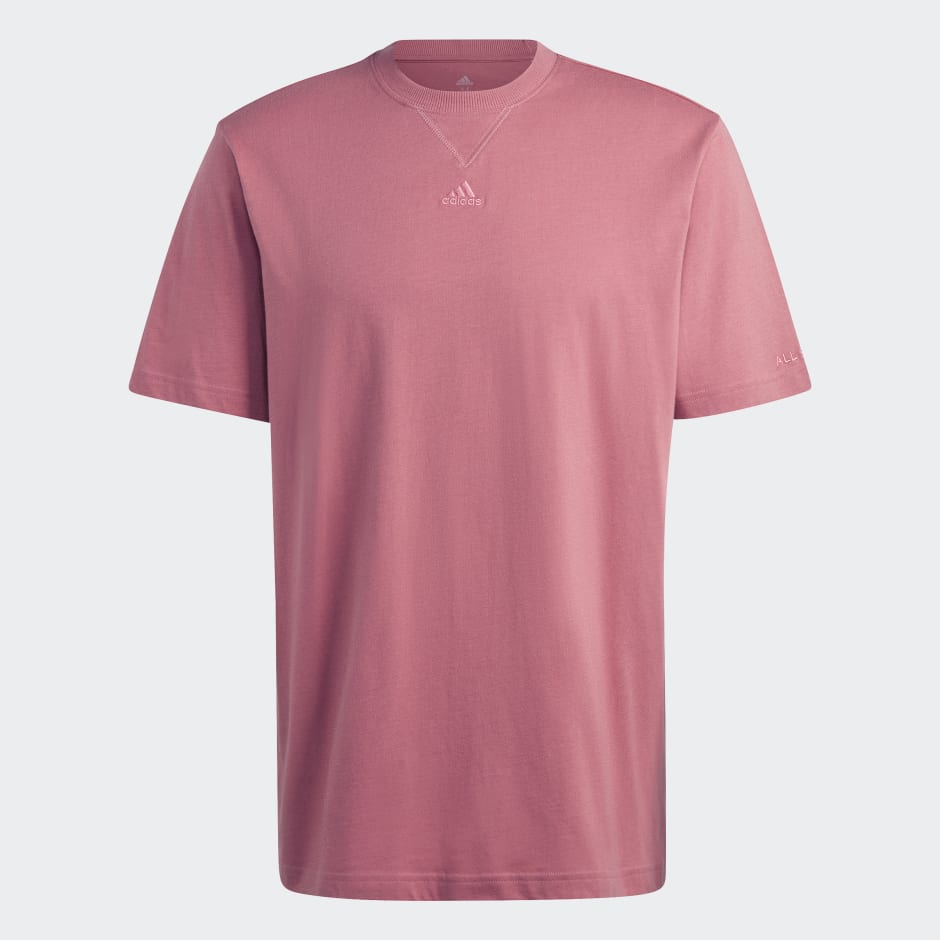Clothing - ALL SZN Tee - Pink | adidas Israel | 