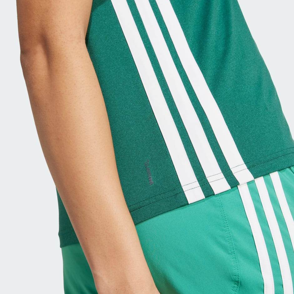 Train Essentials 3-Stripes Workout Tee