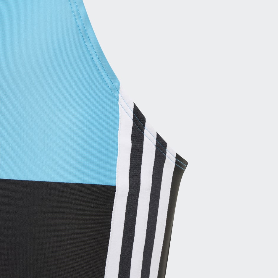 Colorblock 3-Stripes Swimsuit