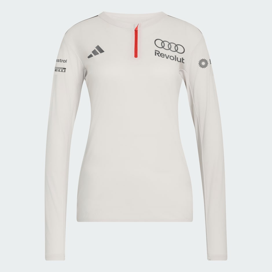 Tricou POLO CU M&Acirc;NECĂ LUNGĂ AUDI FORMULA ONE TEAM ENGINEERS & MARKETING
