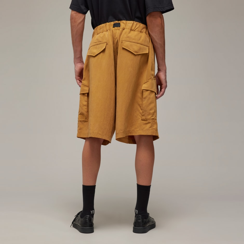 Y-3 Washed Twill Shorts