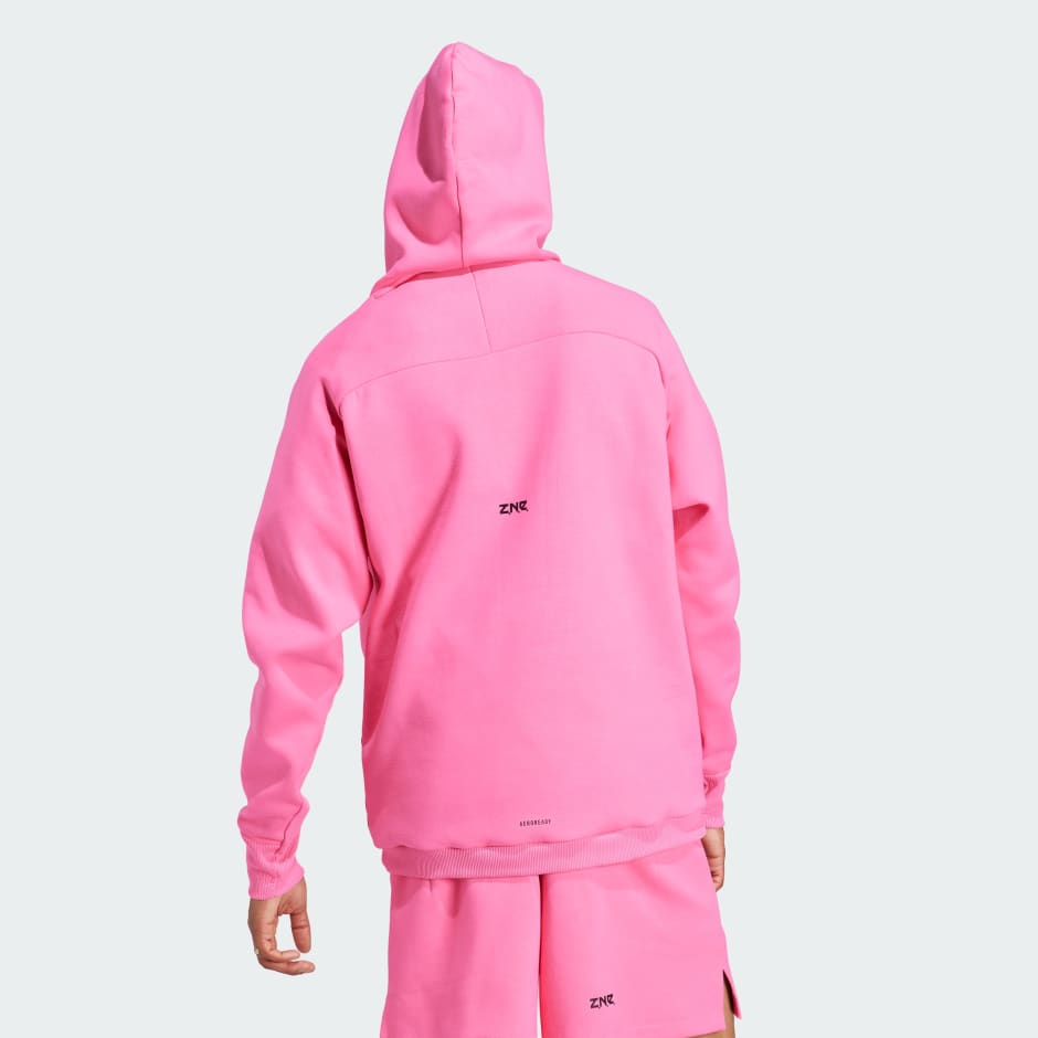 muis of rat D.w.z Netelig Men's Clothing - New adidas Z.N.E. Premium Hoodie - Pink | adidas Qatar