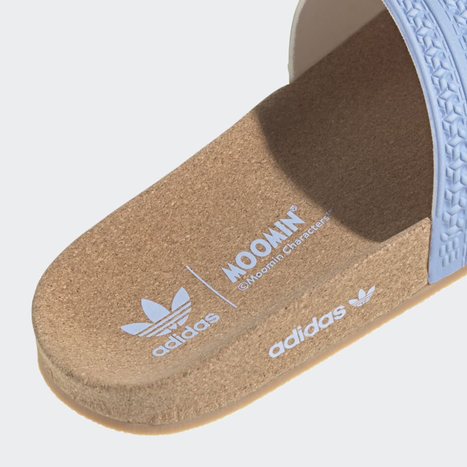 adidas adidas Adilette x Moomin Cork Slides - Blue | adidas UAE