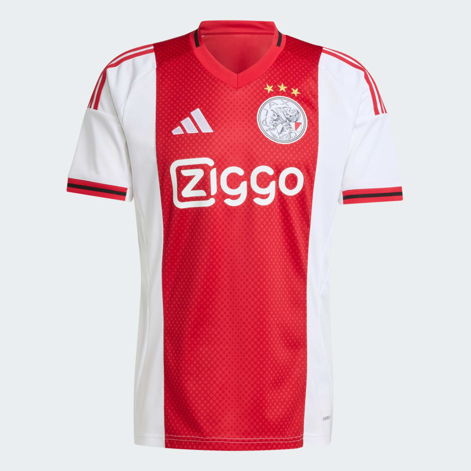 Clothing - Ajax Amsterdam 25/26 Home Jersey - White | adidas