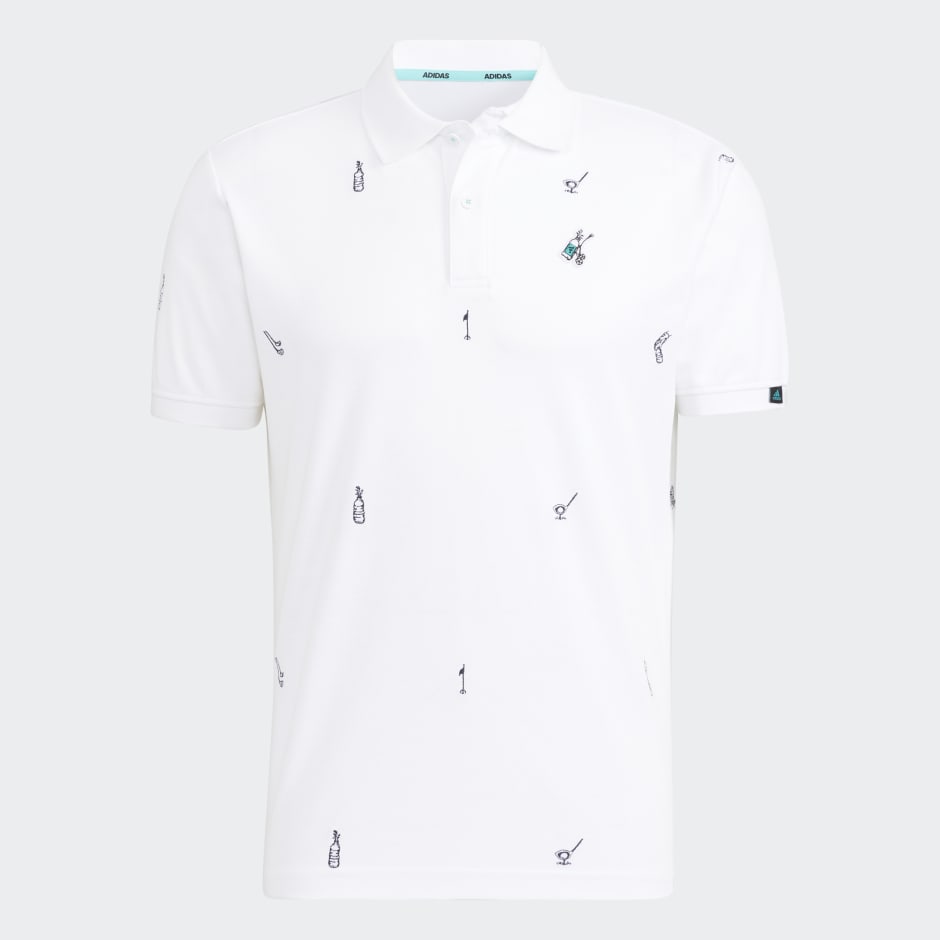 AEROREADY Play Green Graphic Polo Shirt