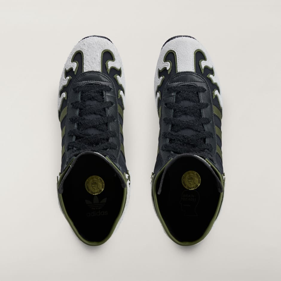 Brain Dead × adidas Originals Japan Hi adidas Originals x Brain Dead Japan Hi Core Black / Crystal