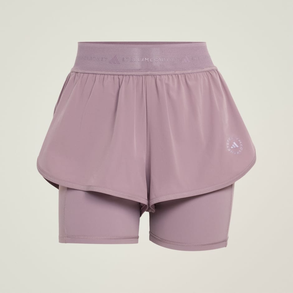 Pantaloni Scurți de Antrenament adidas de Stella McCartney 2in1