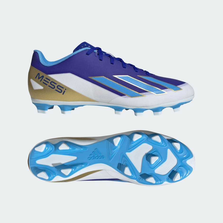 All products - X Crazyfast Messi Club Flexible Ground Boots - Blue ...