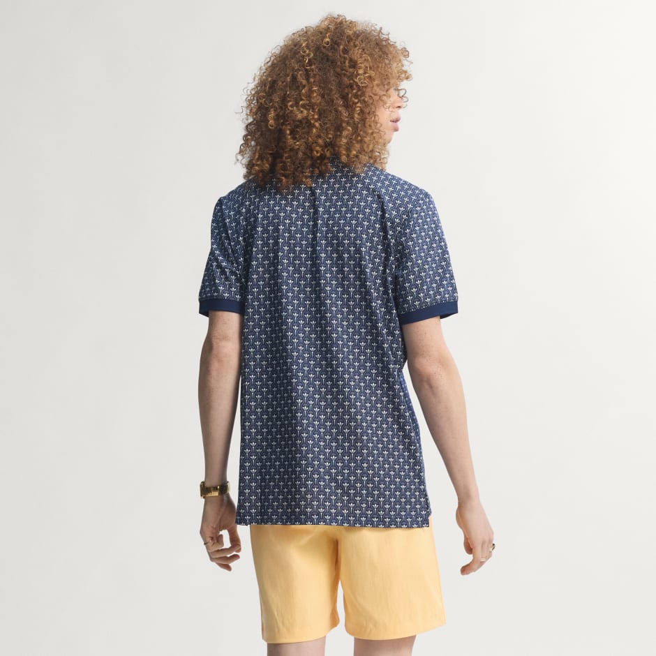 Tricou polo Originals All Over Trefoil