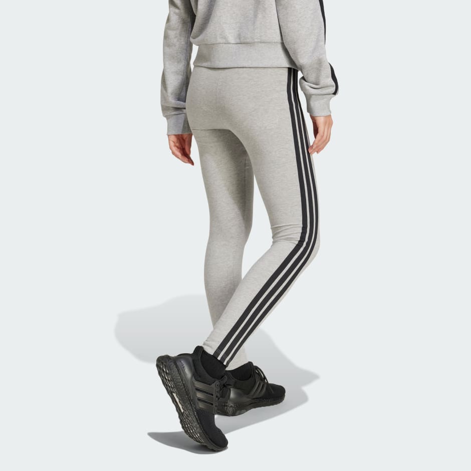 Essentials 3-Stripes Cotton Leggings