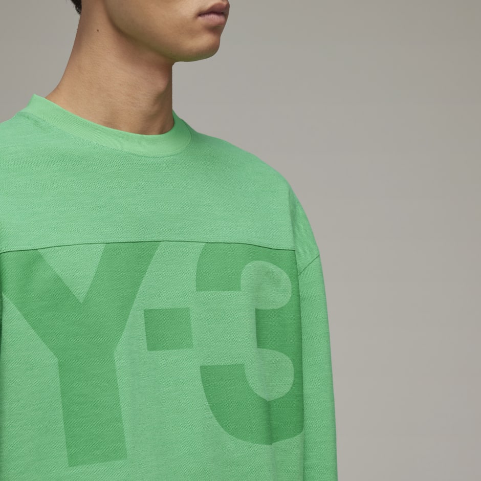 Y-3 Classic Heavy Piqué Crew Sweatshirt