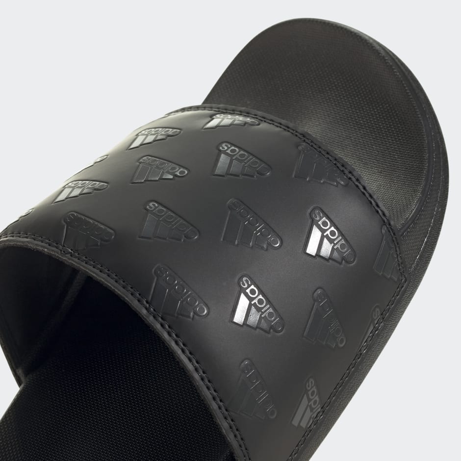 adidas Adilette Comfort Slides - Black, GV9736