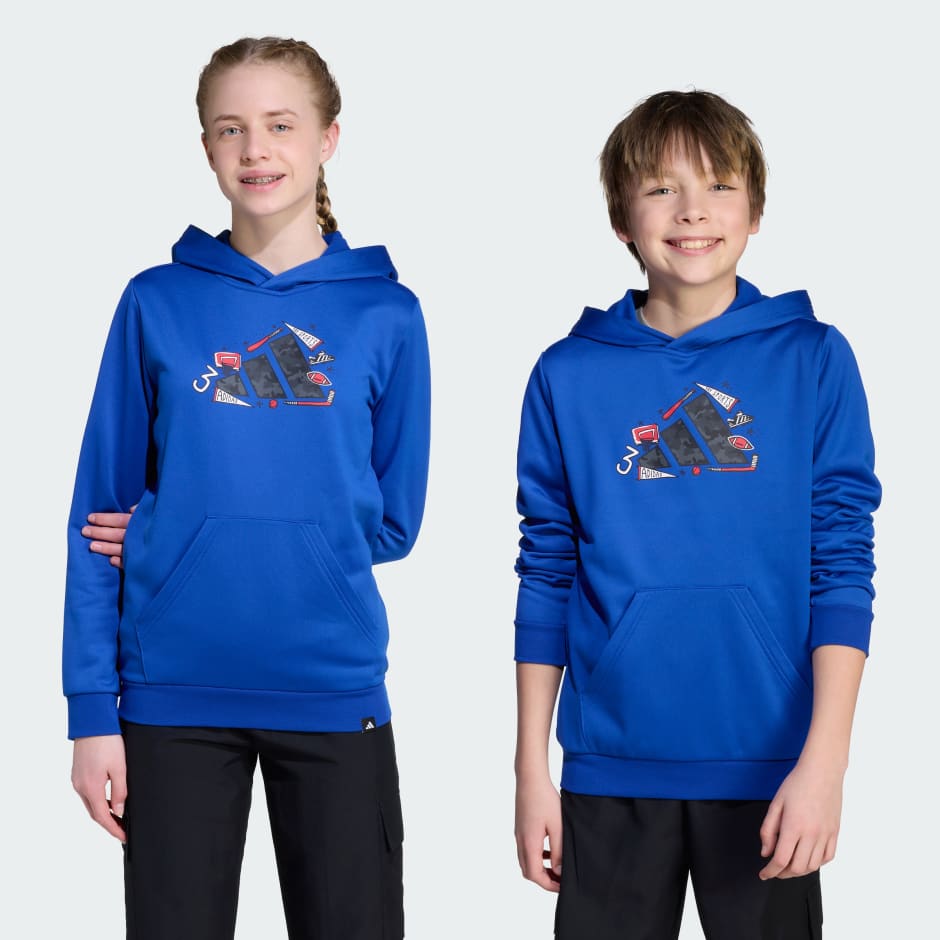CLIMACOOL Camo Training Graphic Hoodie Kids