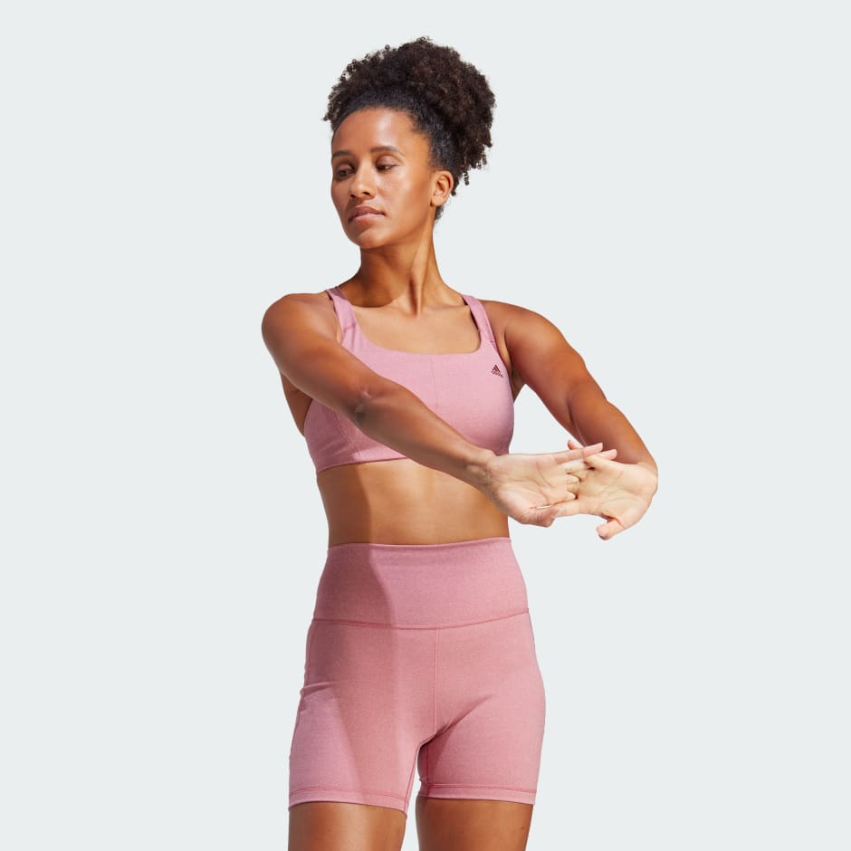 Pink Performance Sports Bras.