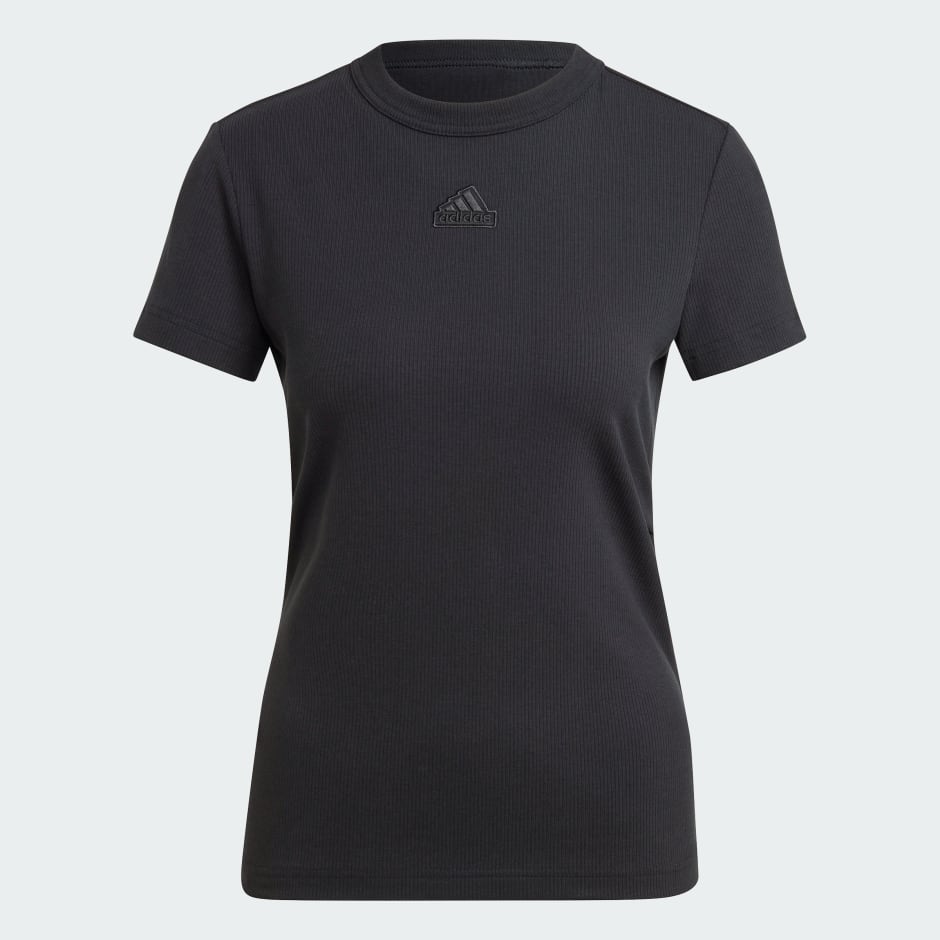 Ribbed Fitted Tee (Maternity)