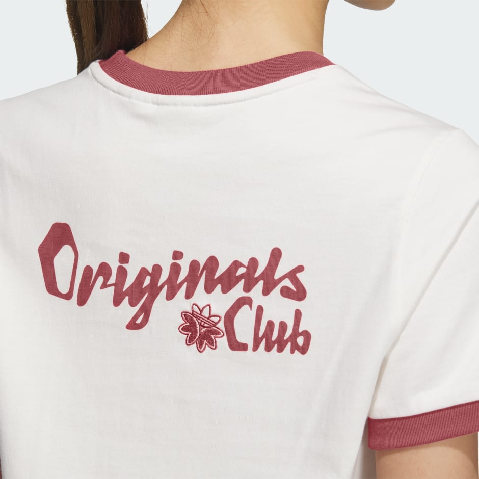 Retro Sport 夏令營圖案 T 裇