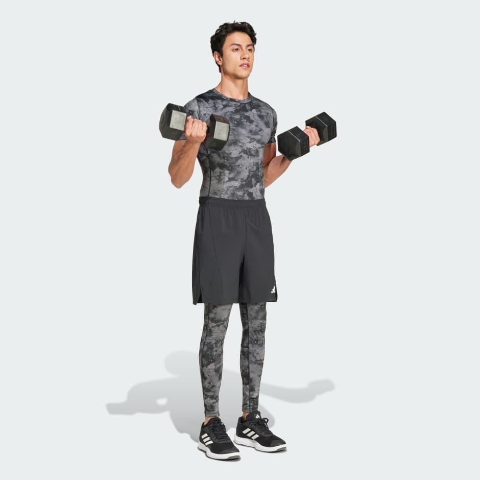 TECHFIT Training Allover Print Tee