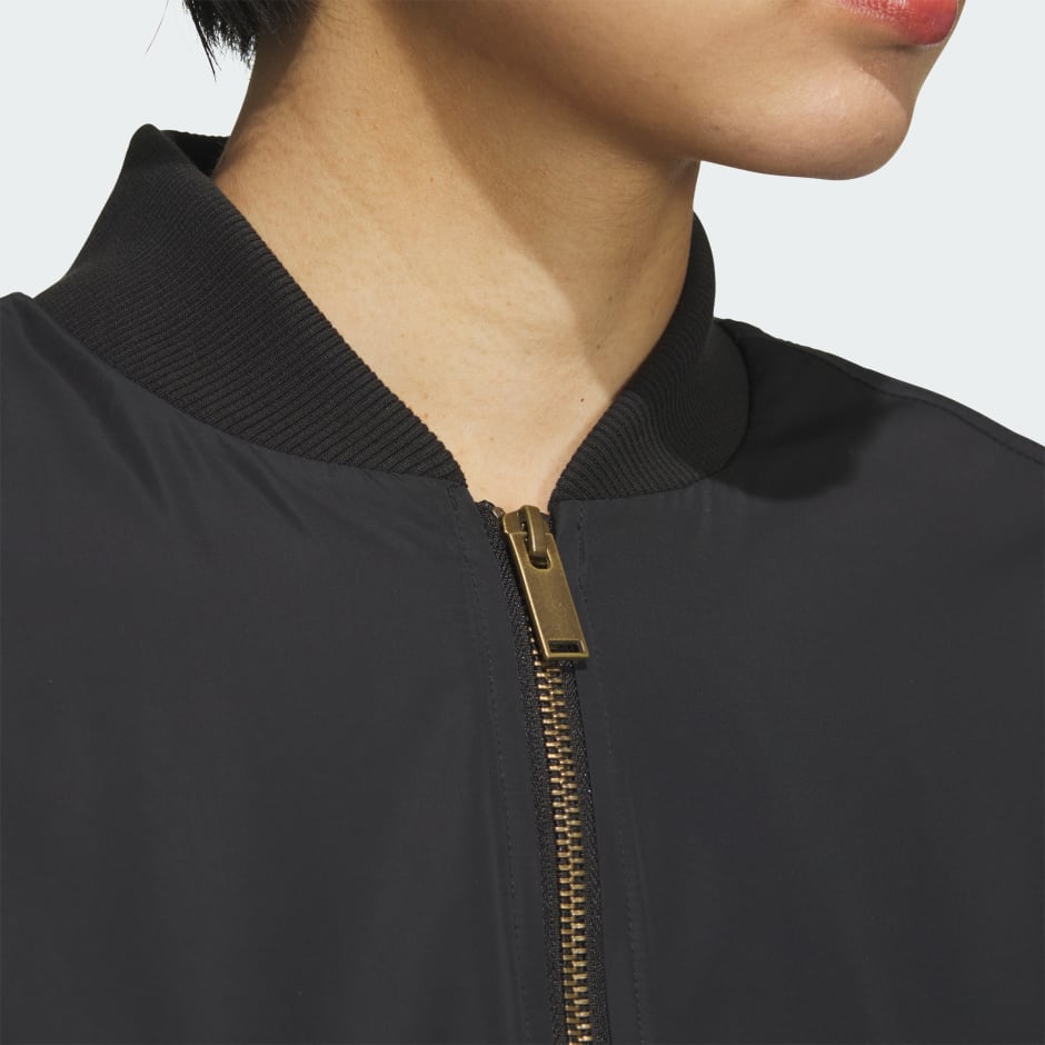 Collegiate Loose Fit Bomber Jacket