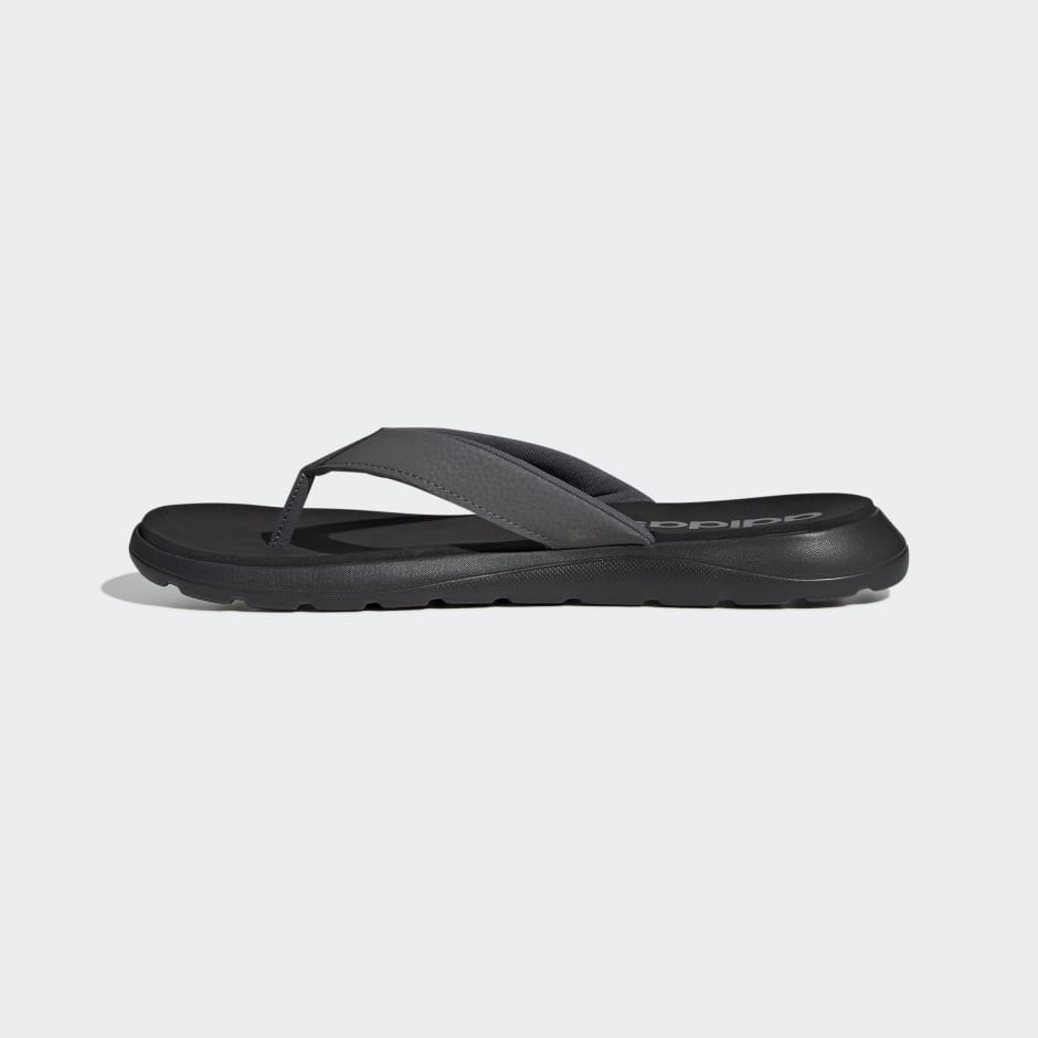 Men's Shoes - Comfort Flip-Flops - Black | adidas Egypt