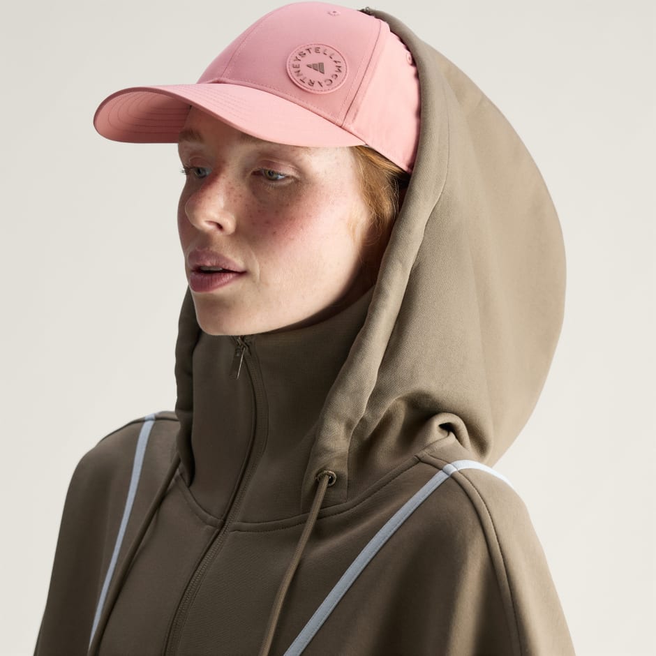 Hanorac adidas By Stella McCartney cu peplum