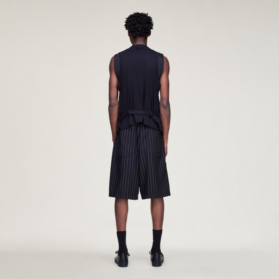 PANTALONI SCURȚI Y-3 PINSTRIPE SPORT UNIFORM