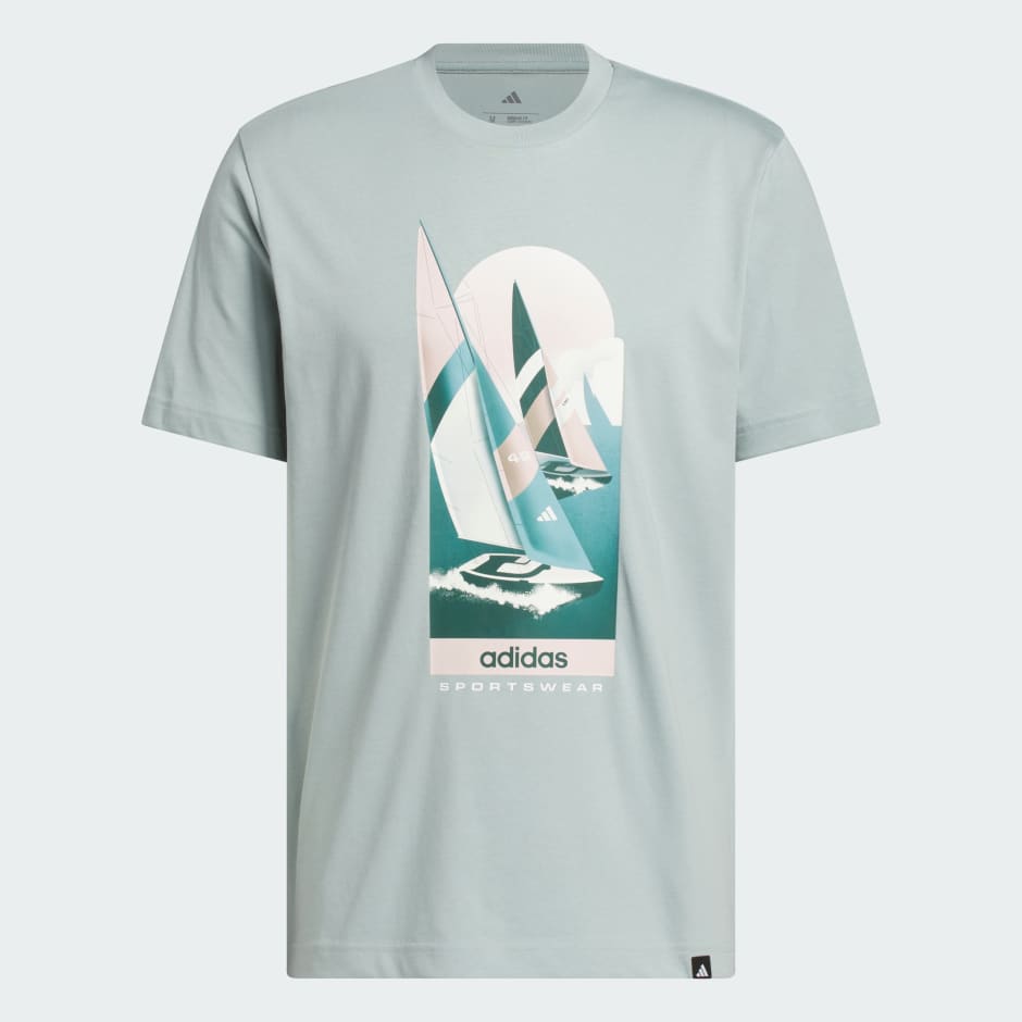 Summer Sailing Graphic T-shirt
