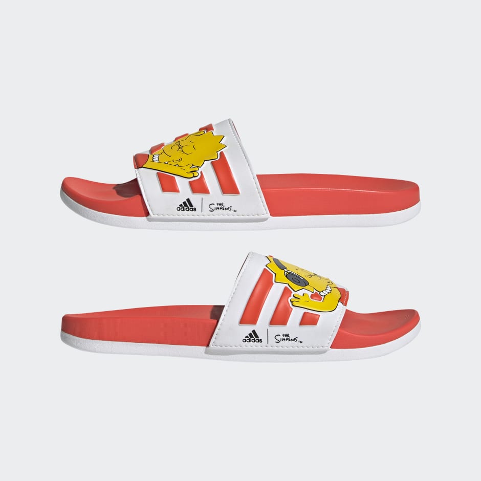 lisa simpson adidas slides