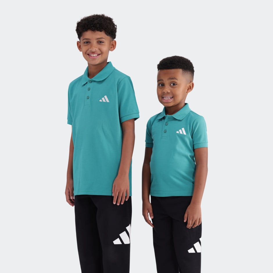 unisex Essentials Small Logo Piqu&eacute; Polo Shirt