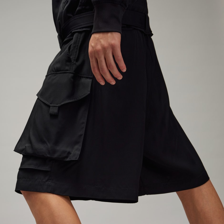 Y-3 Rayon Twill Shorts