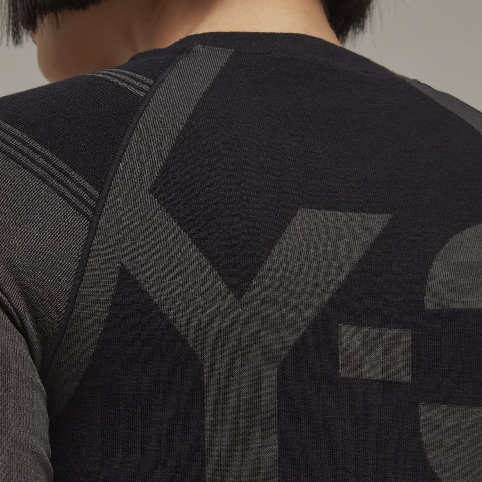 Y-3 Classic Seamless Knit Long Sleeve Tee