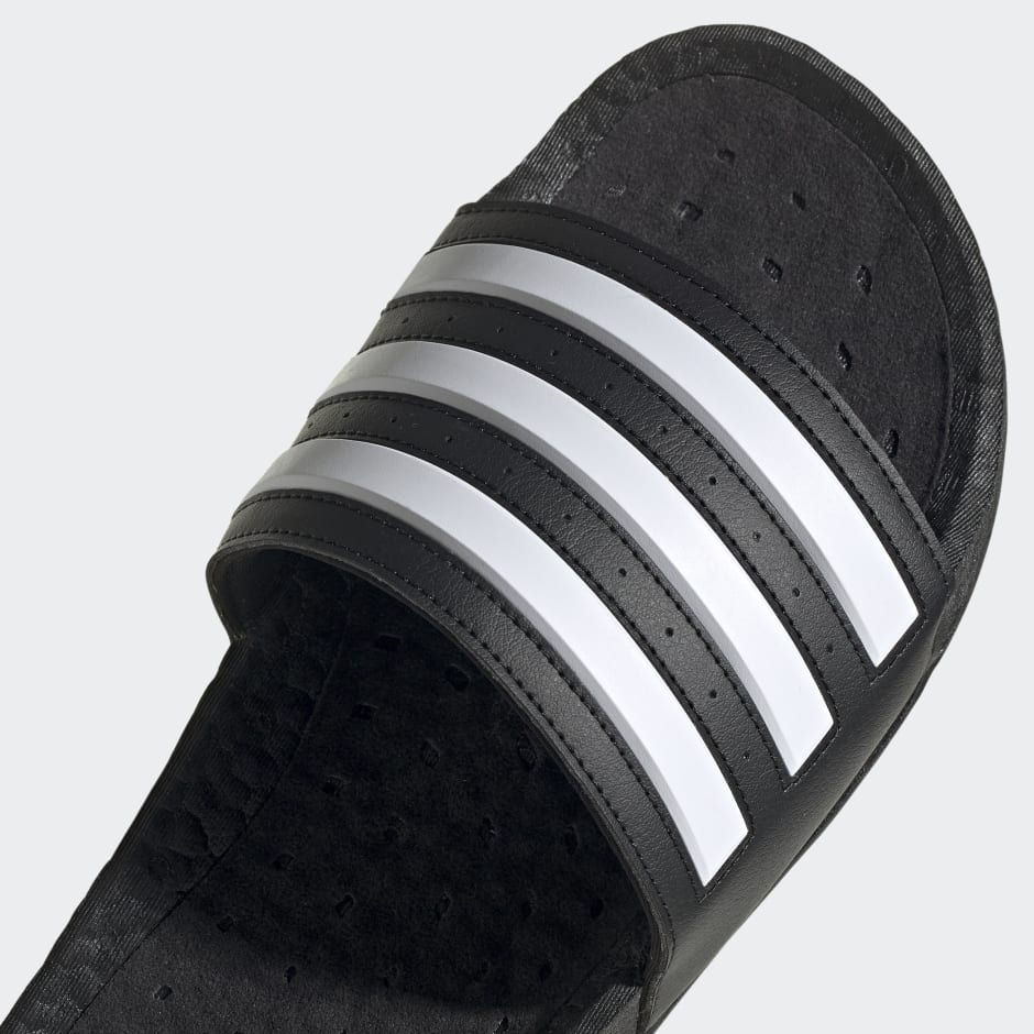 Adidas boost slides store black