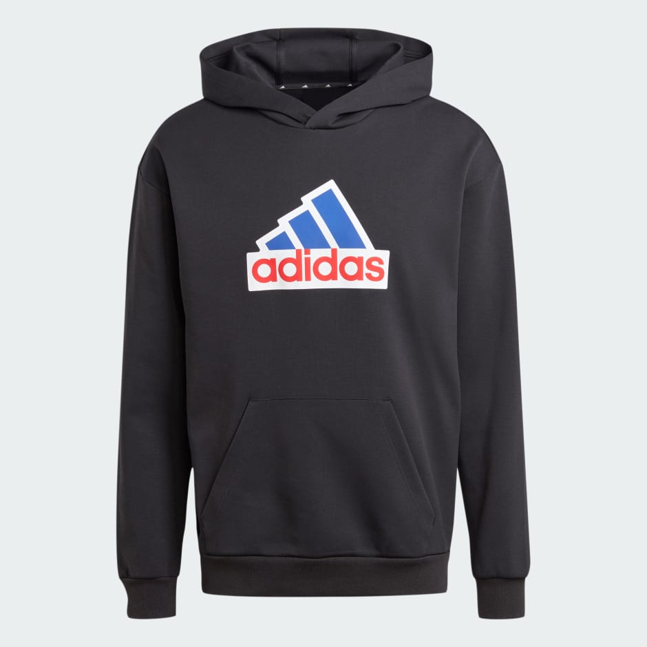 Embossed badge of sport pullover hoodie hotsell